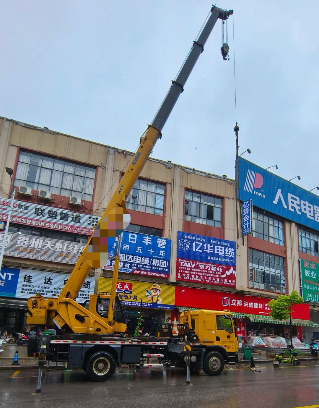 山亭区吊车吊机租赁桥梁吊装