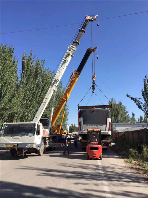 山亭区港口集装箱搬运案例